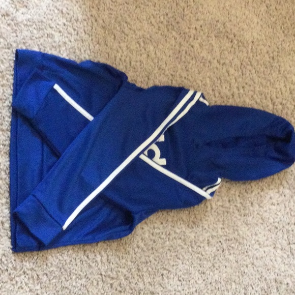 Blue Adidas Boys Sweatshirt - Picture 2 of 5